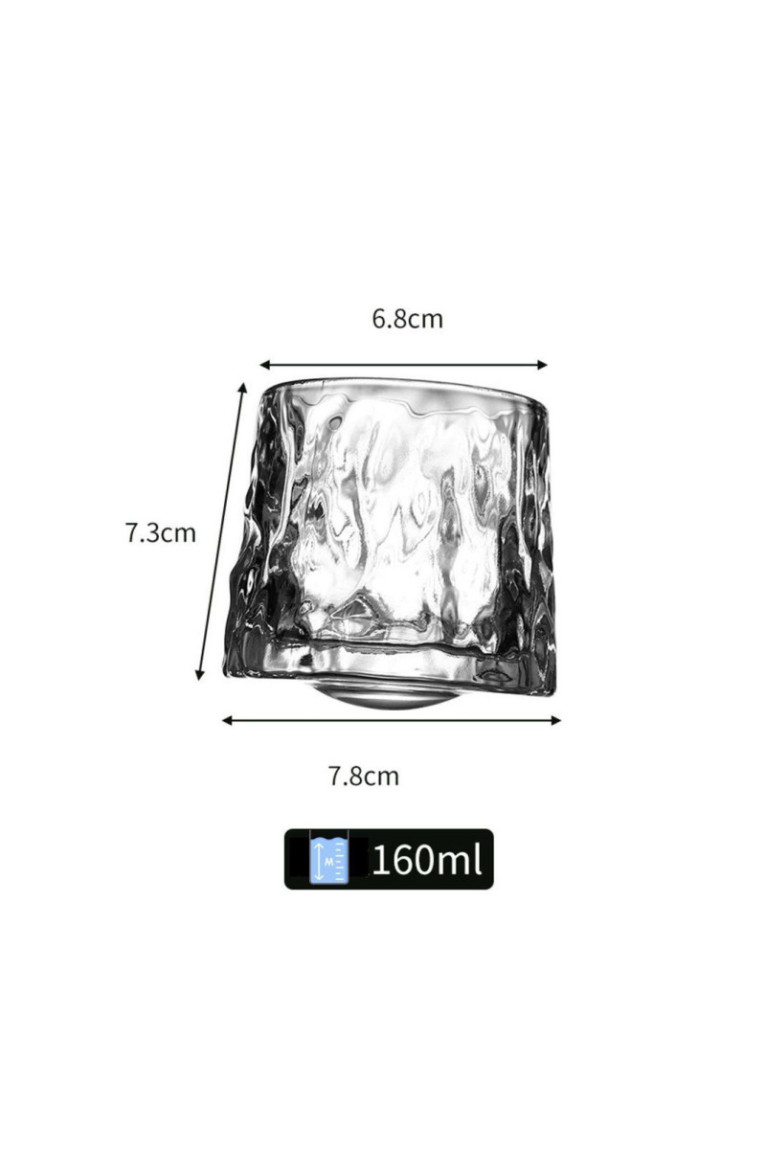 Ensemble de verres à whisky (2 pièces) - Transparent
