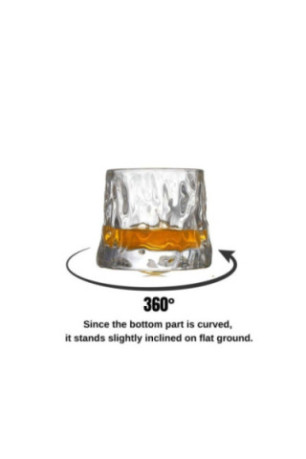 Ensemble de verres à whisky (2 pièces) - Transparent