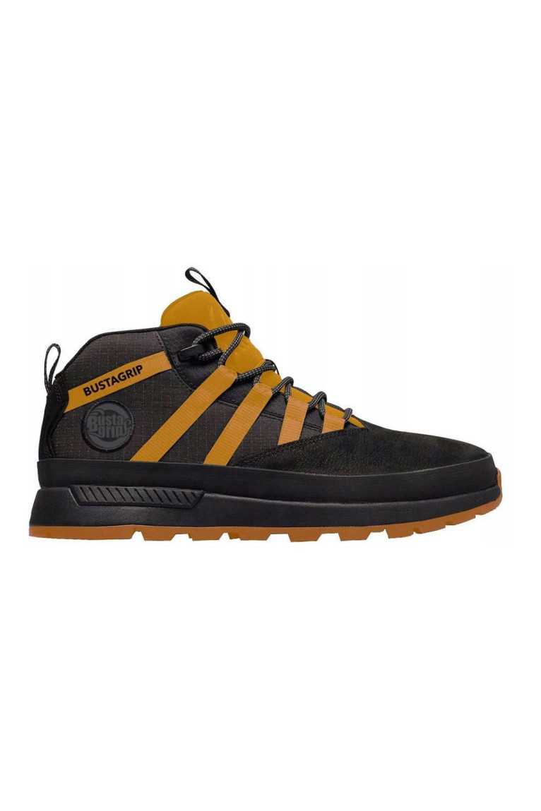 Bottines - BUSTAGRIP - Løper - Black+Mustard