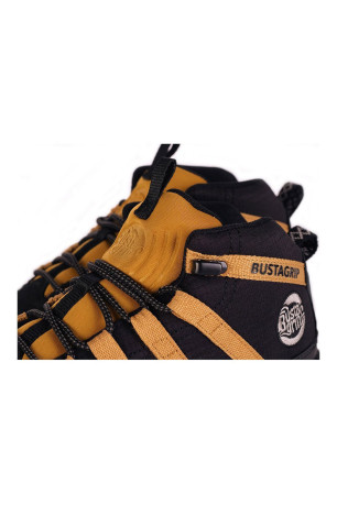 Bottines - BUSTAGRIP - Løper - Black+Mustard