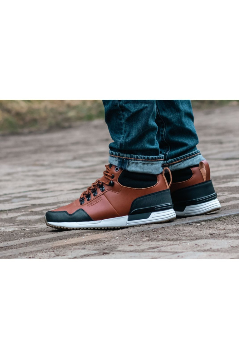 Sneakers - BUSTAGRIP - Jogger Pro - Brown+Black