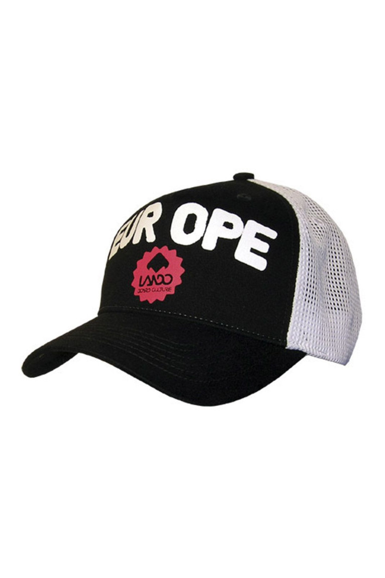 Casquette - LANDO - Trucker Cap - Black/White