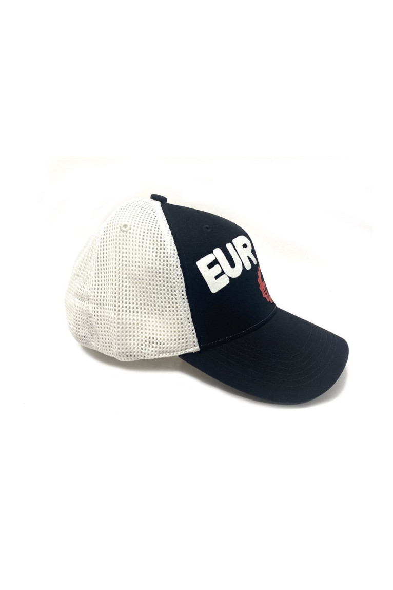Casquette - LANDO - Trucker Cap - Black/White