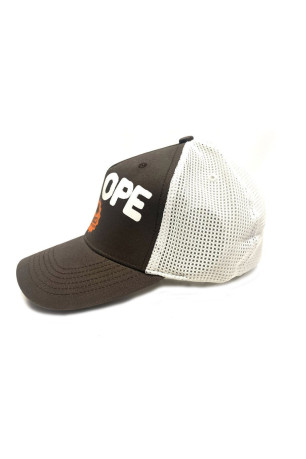 Casquette - LANDO - Trucker Cap - Brown/White