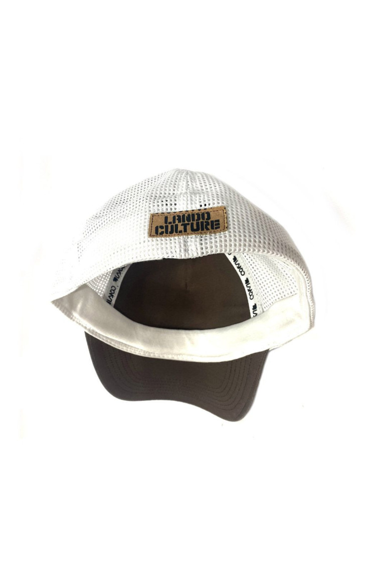 Casquette - LANDO - Trucker Cap - Brown/White