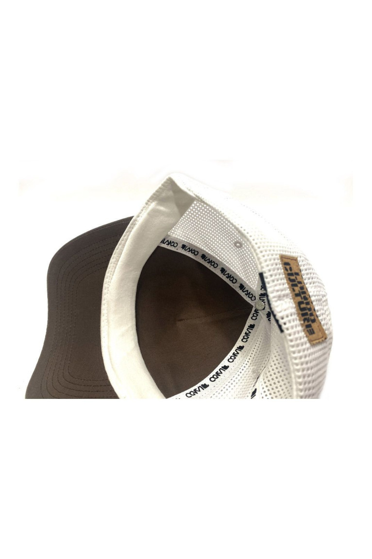 Casquette - LANDO - Trucker Cap - Brown/White