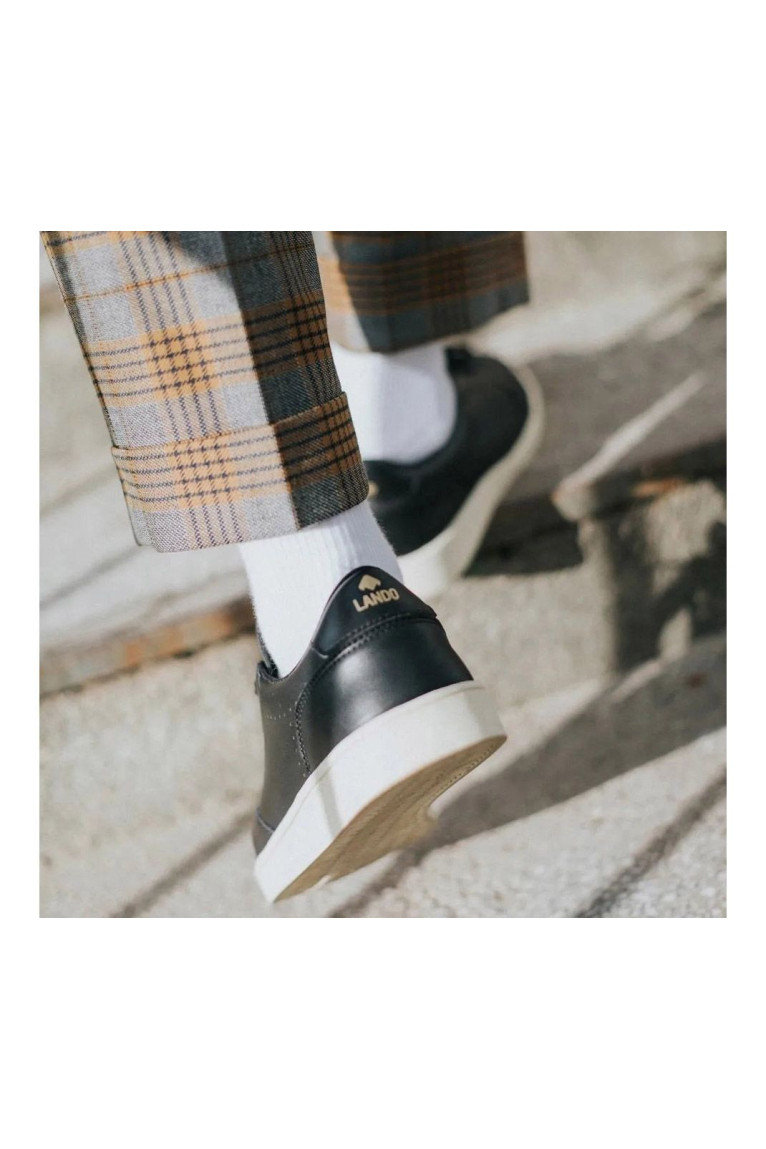 Sneakers - LANDO - Snap - Black