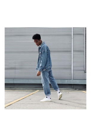 Sneakers - LANDO - Snap - White