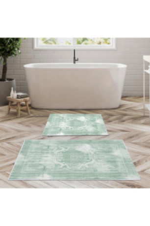 Ensemble de tapis de bain (2 pièces) - Multicolore