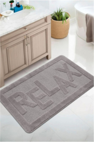 Tapis de bain - Gris