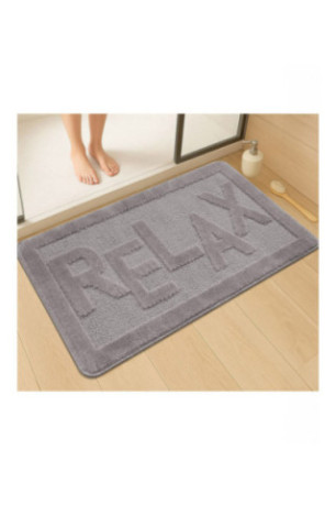 Tapis de bain - Gris
