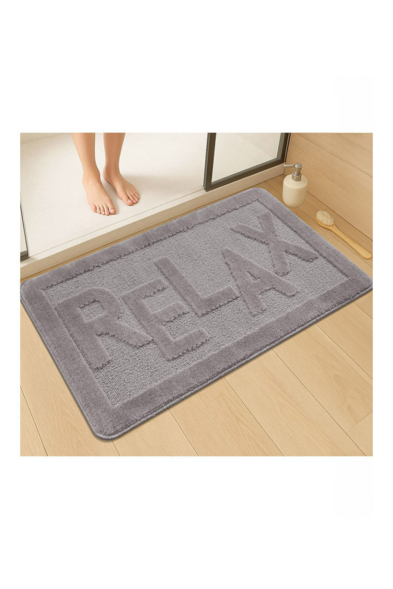 Tapis de bain - Gris