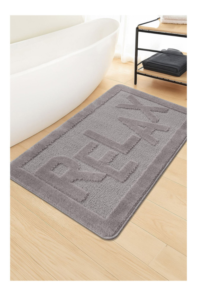 Tapis de bain - Gris