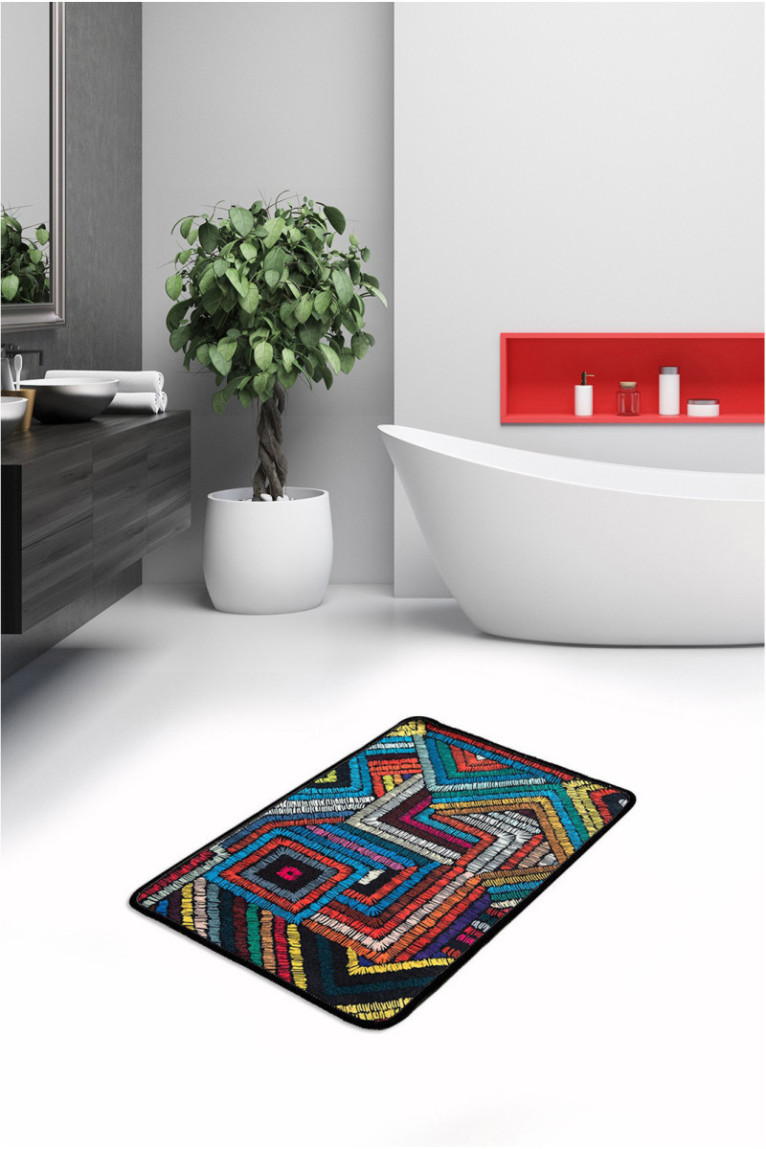 Tapis de bain - Multicolore