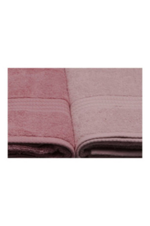 Ensemble de serviettes de bain (4 pièces) - Poudre / Rose / Rose poudré / Rose clair