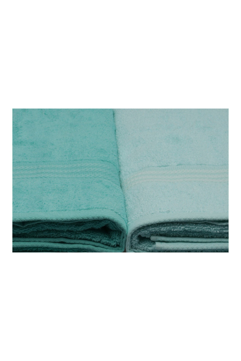 Ensemble de serviettes de bain (4 pièces) - Vert clair Vert menthe