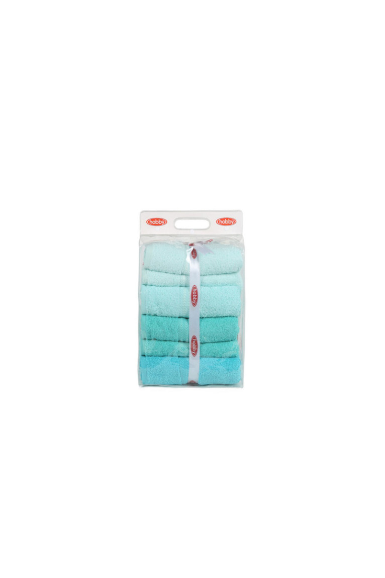 Ensemble de serviettes de bain (4 pièces) - Vert clair Vert menthe