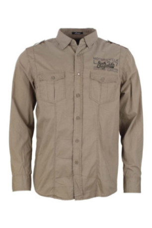 Chemise ML - SRK - Beige - Cotrace/Snu