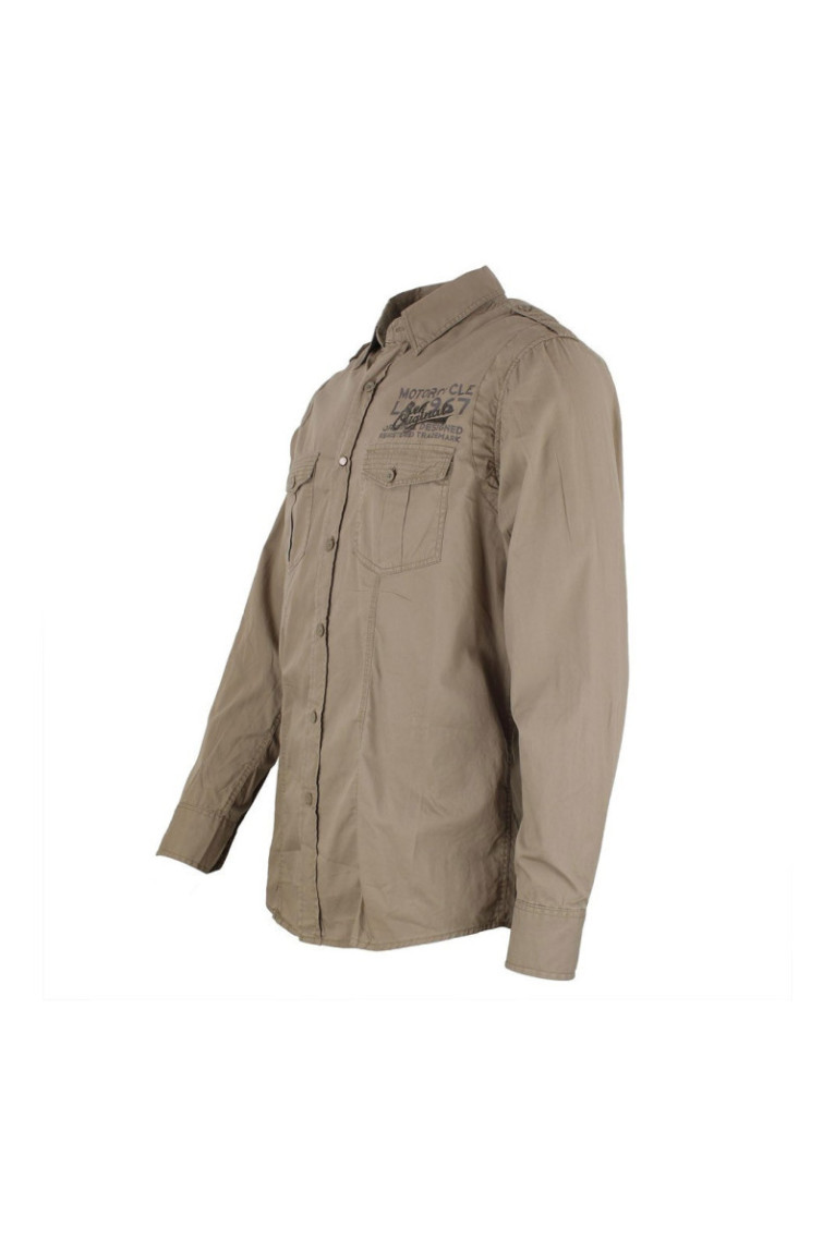 Chemise ML - SRK - Beige - Cotrace/Snu