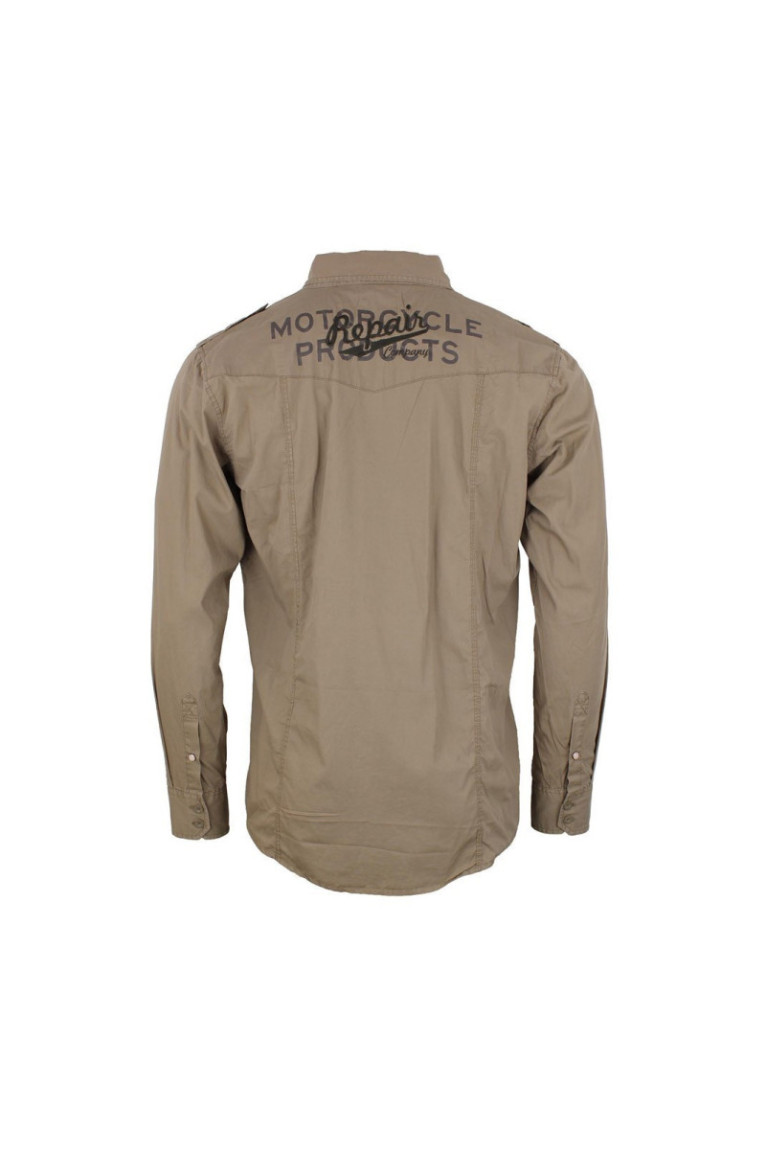 Chemise ML - SRK - Beige - Cotrace/Snu