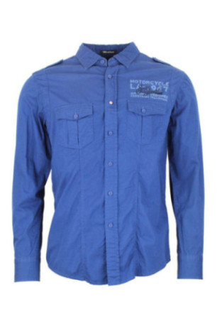 Chemise ML - SRK - Marine - Cotrace/Snu