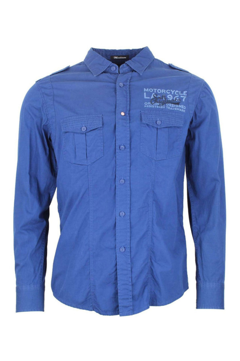 Chemise ML - SRK - Marine - Cotrace/Snu
