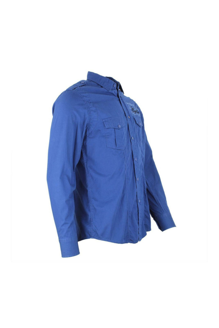 Chemise ML - SRK - Marine - Cotrace/Snu