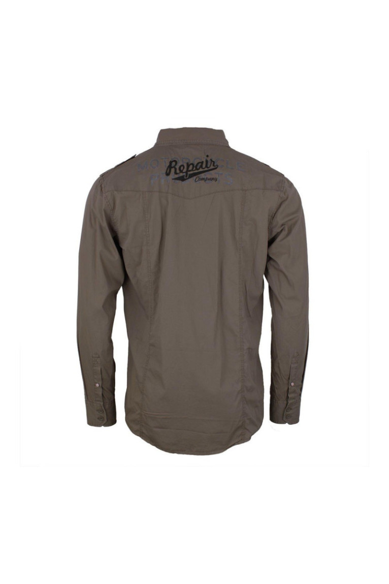Chemise ML - SRK - Marron - Cotrace/Snu