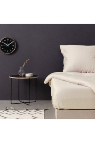 Drap-housse en satin - 100x190+30cm
