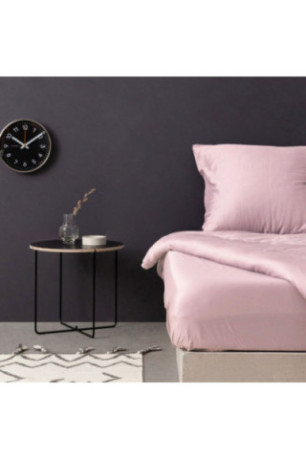 Drap-housse en satin - 100x190+30cm