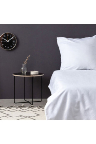 Drap-housse en satin - 100x190+30cm