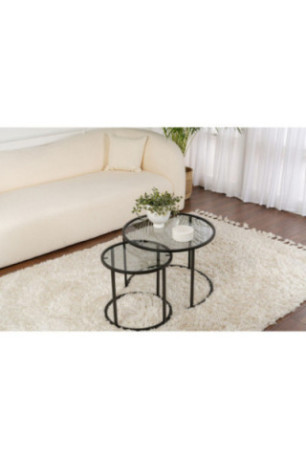 Ensemble de table basse - Noir