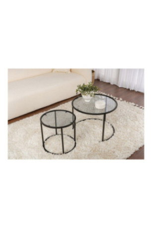 Ensemble de table basse - Noir