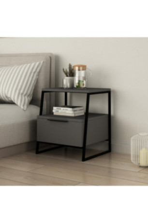 Table de nuit - Anthracite