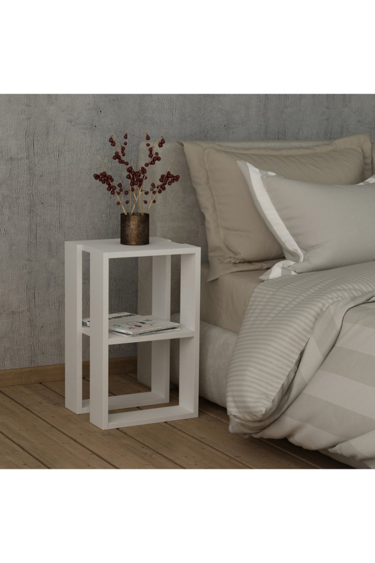 Table de nuit - Blanc