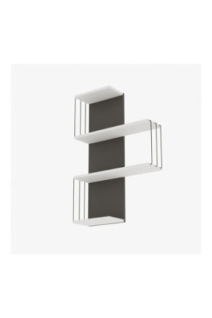 Étagère murale - Anthracite blanc