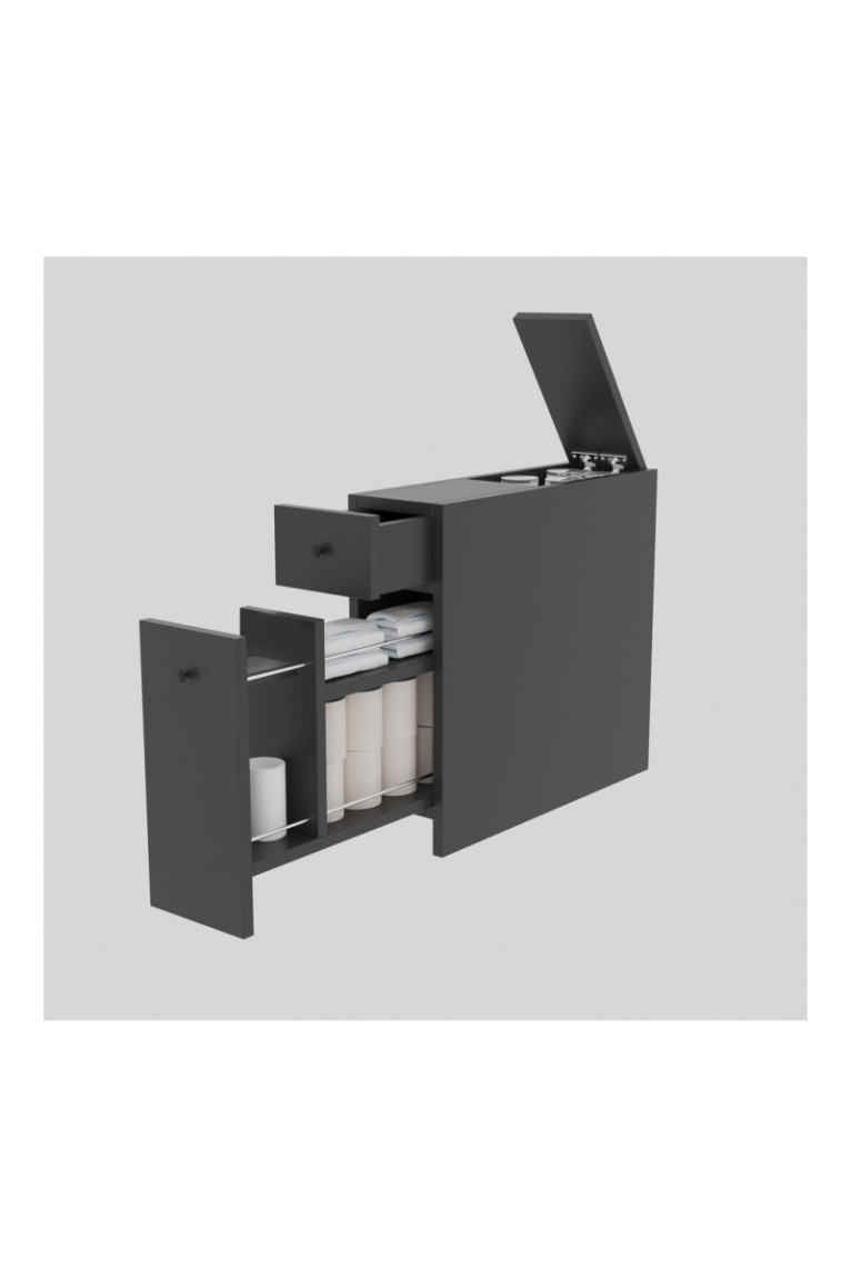 Armoire de toilette - Anthracite