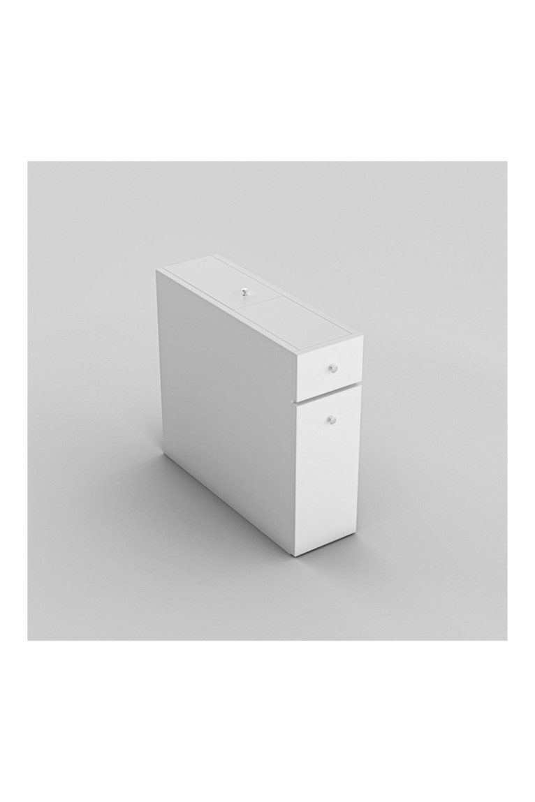 Armoire de toilette -Blanc