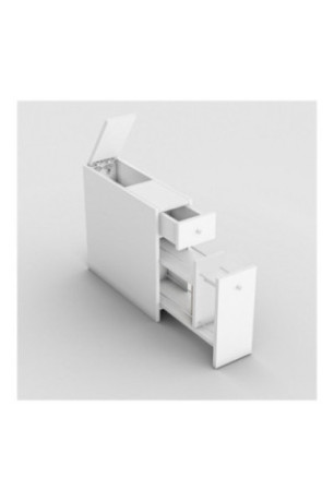 Armoire de toilette -Blanc
