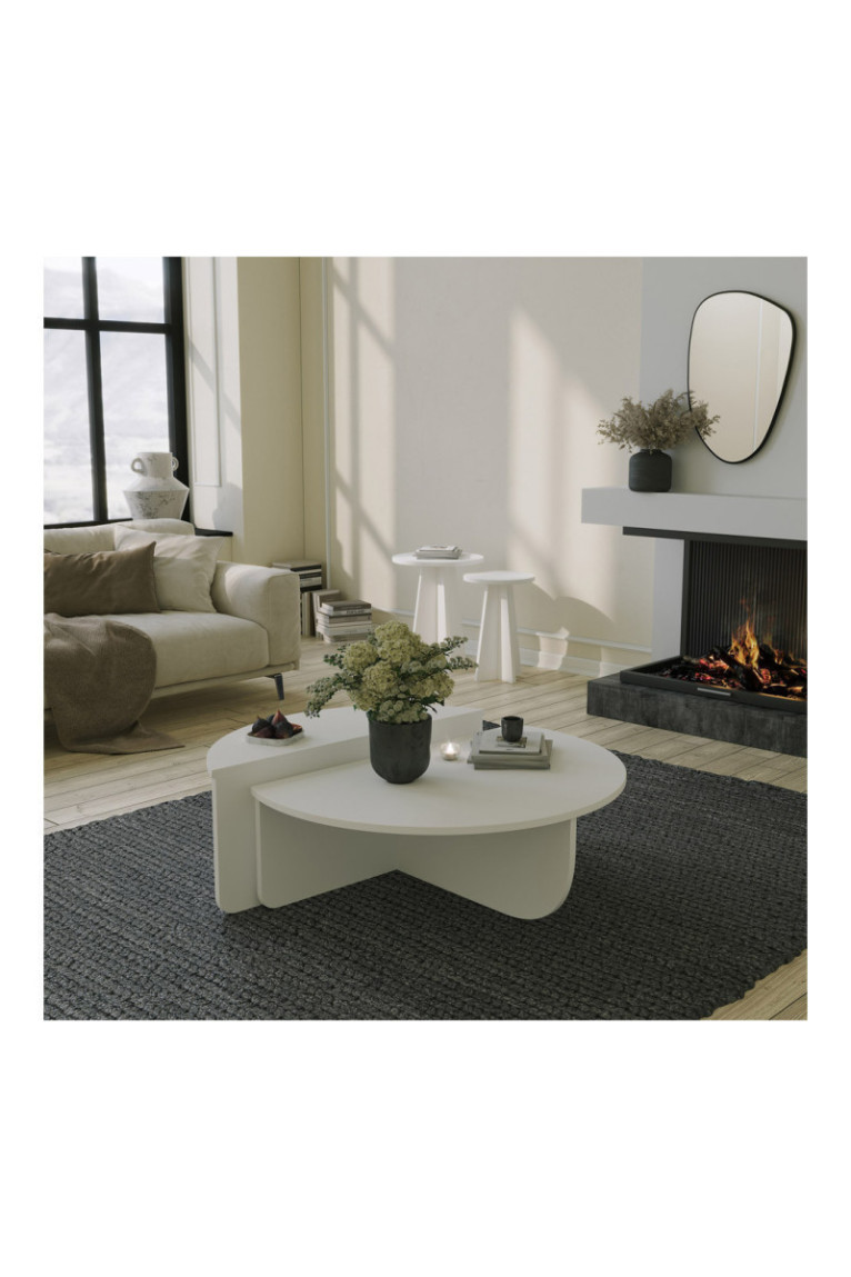 Table basse - Blanc