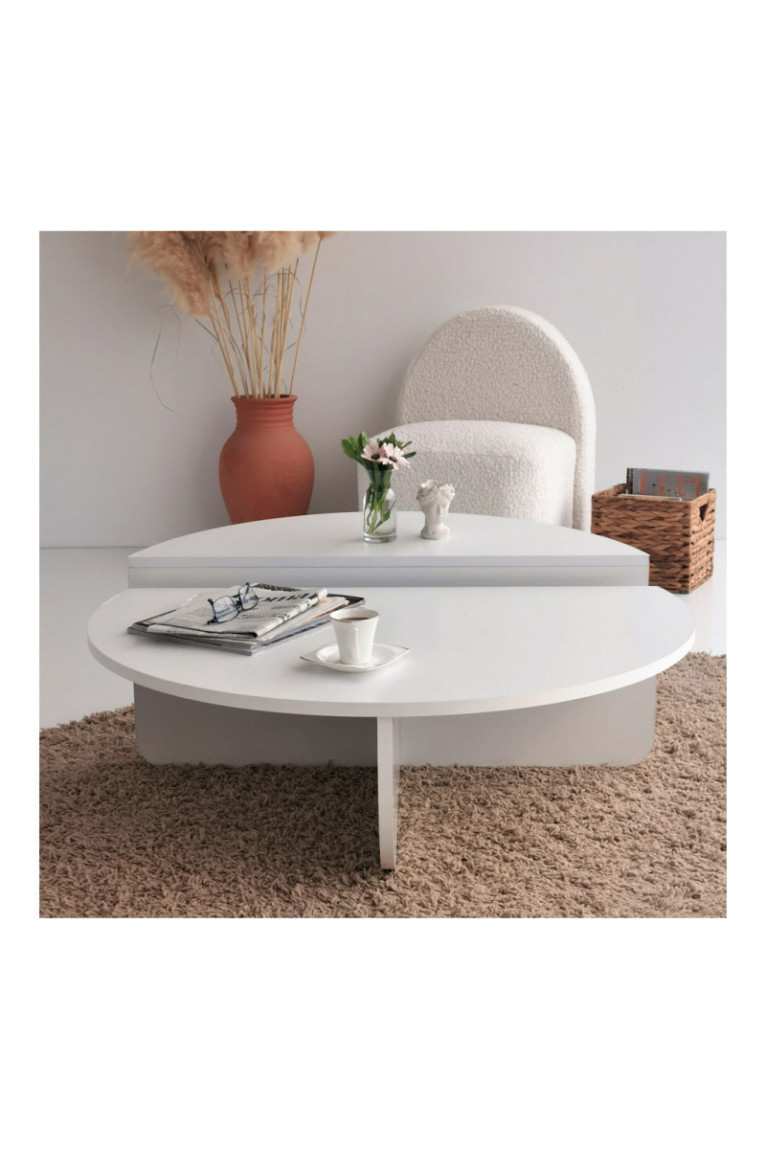 Table basse - Blanc