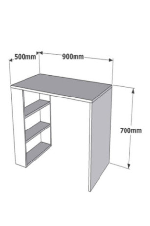 Bureau - Blanc