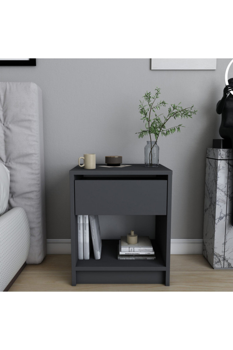Table de nuit - Anthracite