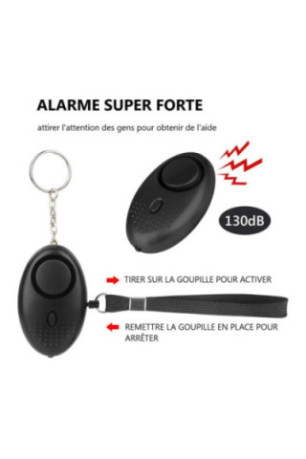 Alarme dissuasive - Noir