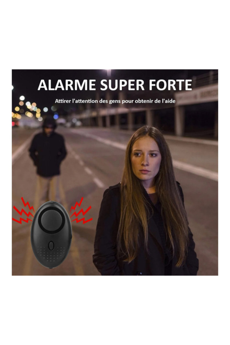 Alarme dissuasive - Noir