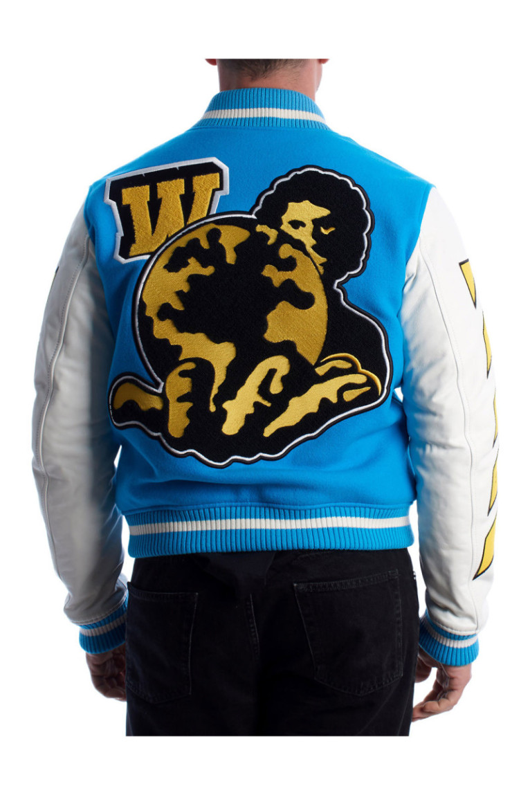 Veste - Turquoise/yellow/white