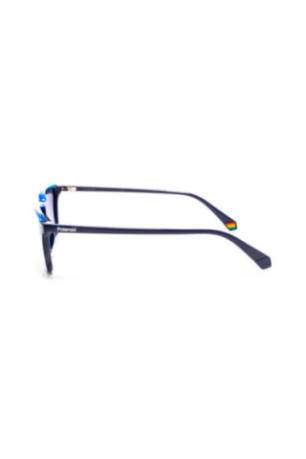 Lunettes de soleil rectangulaires Homme Bleu