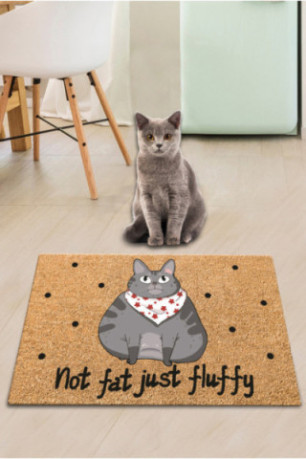 Tapis de litière pour chat - Multicolore
