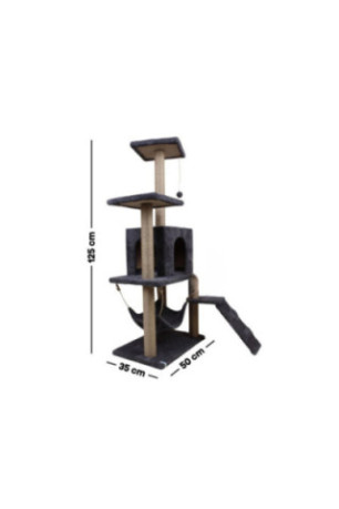 Maison pour chats - Anthracite