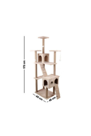 Maison pour chats - Beige